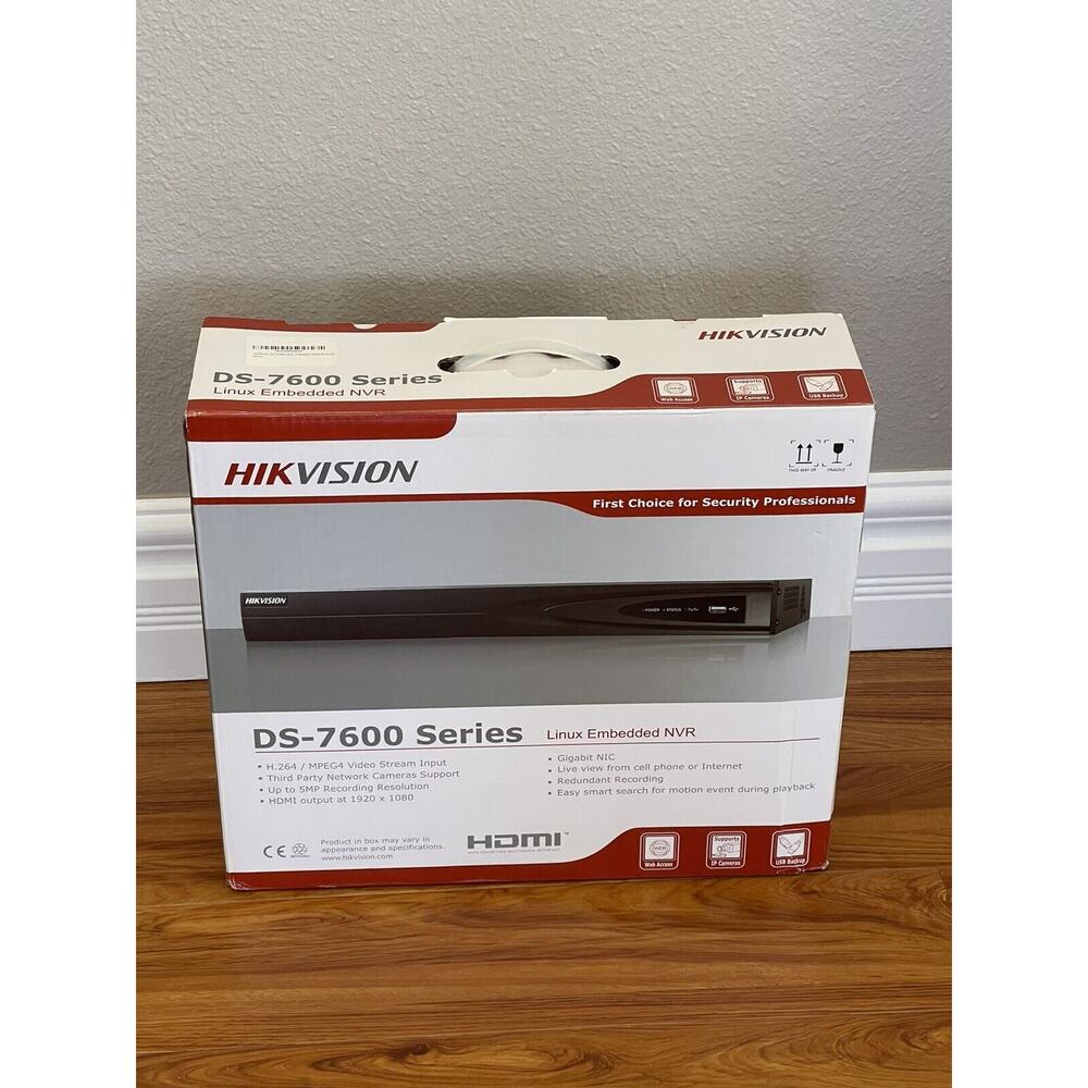 HIKVision DS-7600 Series Embedded NVR DS-7608NI-E2/8P